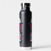 Nine-Tailed Kitsune Fox- Japanese Yokai Trinkflasche (Rechts)