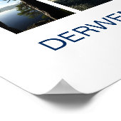 Nine Views of Derwentwater - Lake District Poster (Ecke)