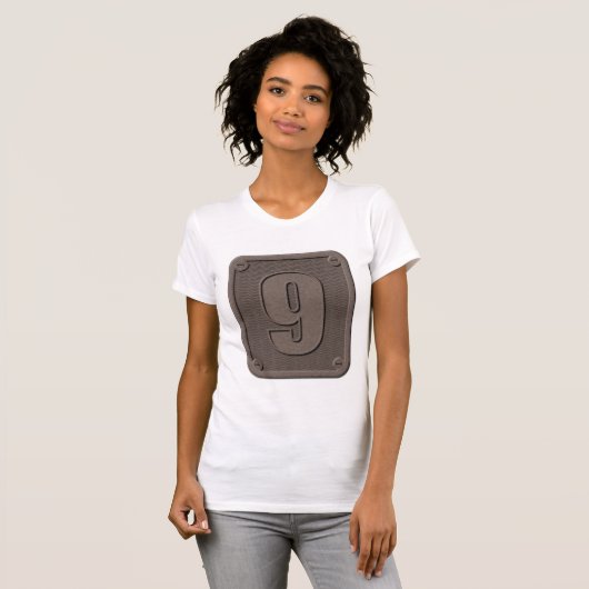 Nine Womens T - Shirt (Vorne ganz)