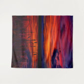 Ninepipe NWR Large Wandteppich (Vorderseite (Horizontal))