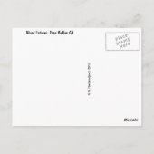 Niner Anwesen, Paso Robles, CA Event Center Postkarte (Rückseite)