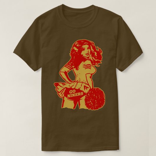 NINERS Cheerleader T-Shirt (Design vorne)