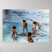 Ninfas en el agua/Nymphen im Wasser Poster (Vorne)