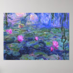 NINFEE NACH MONET POSTER<br><div class="desc">MONET,  MONET POSTER,  MONET-MALERUNGSSTELLE</div>