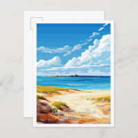 Ningaloo Marine Park Australien Reiseillustrierung