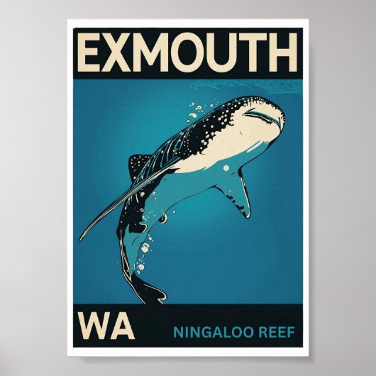 Ningaloo Reef, Exmouth, WA Poster (Vorne)