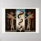 Ningishzida Serpents Poster (Vorne)