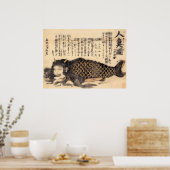 Ningyo-no-zu-Bunka (Meerjungfrau), Poster (Küche)