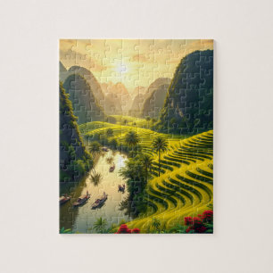Ninh Binh Vietnam Reise Puzzle
