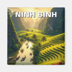 Ninh Binh Vietnam Travel Magnet