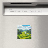 Ninh Binh Vietnam Travel Magnet (In Situ (Geschirrspüler))