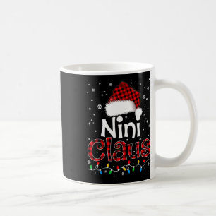 Nini Claus Funny Santa Claus Matching Family Pajam Kaffeetasse