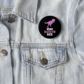 Nini-Saurus Rex Dino Dinosaurier Ninisaurus Lustig Button (Beispiel)