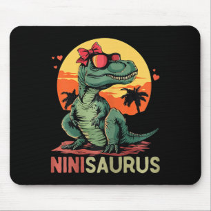 Ninisaurus Dino Dinosaurier Nini-Saurus T-Rex Mutt Mousepad