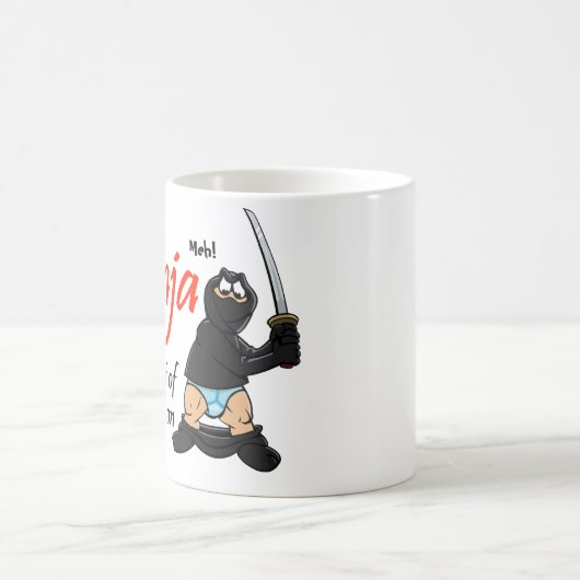 Ninja Ablenkungs-Tasse Kaffeetasse (Mittel)