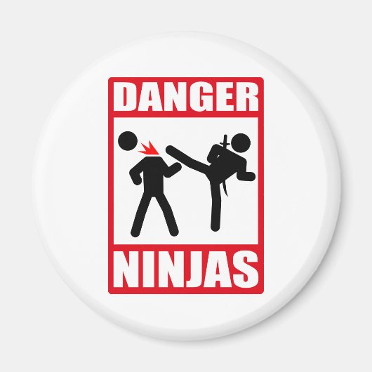 Ninja Academy Okinawa tötet Bill Magnet (Vorne)