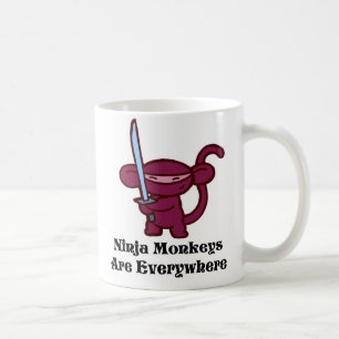 Ninja Affe Kaffeetasse