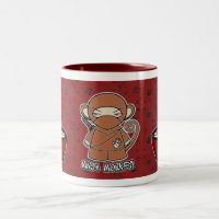 Ninja Affe! Mit der Reis-Schüssel-Tasse