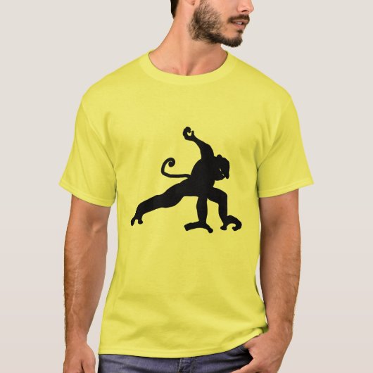 ninja Affe T-Shirt (Vorderseite)