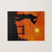 Ninja Angriff Puzzle (Horizontal)