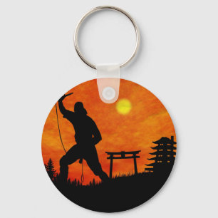 Ninja Angriff Schlüsselanhänger