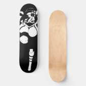 Ninja Anime Girl Skateboard Deck (Vorderseite)