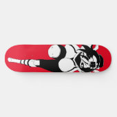 Ninja Anime Girl Skateboard Deck (Horizontal)