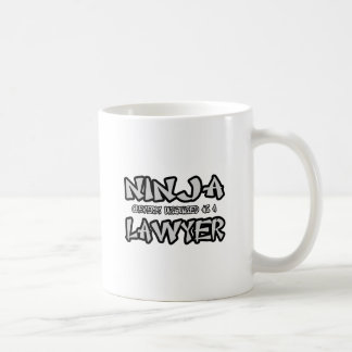 Ninja...Anwalt Kaffeetasse