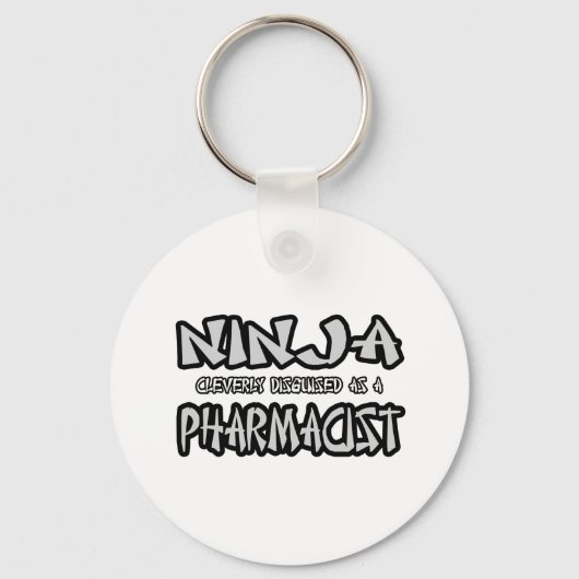 Ninja...Apotheker Schlüsselanhänger (Vorderseite)