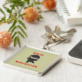 ninja Babysitter Schlüsselanhänger (Seite)