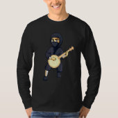 Ninja Banjo Musical Instruments Männer Frauen Kind T-Shirt (Vorderseite)