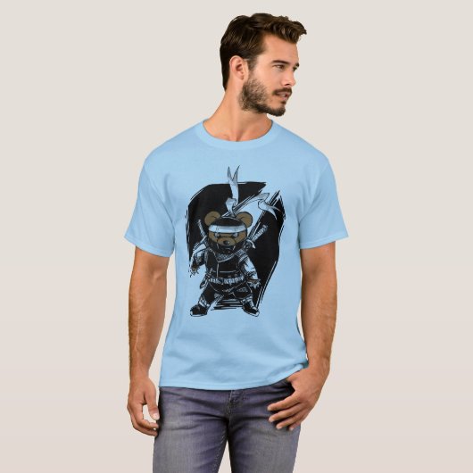 Ninja Bär T-Shirt (Vorne ganz)