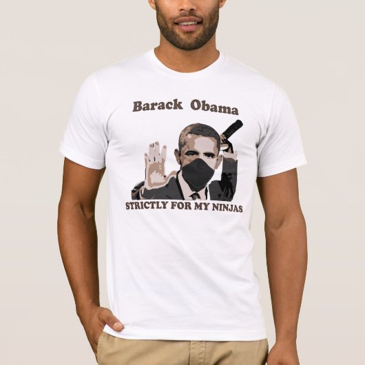 Ninja Barack T-Shirt (Vorderseite)