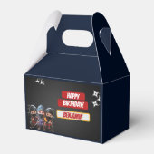 Ninja Birthday Geschenkschachtel (Rückseite)