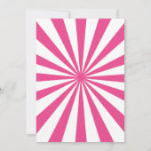 Ninja Birthday Invitation Girl Ninja Einladung (Rückseite)