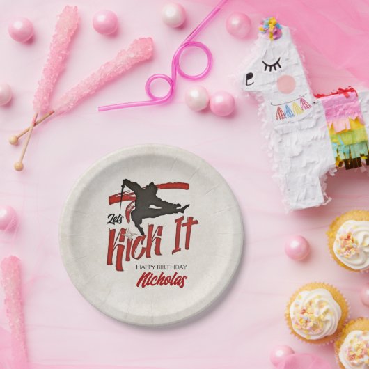 Ninja Birthday Pappteller (Party)