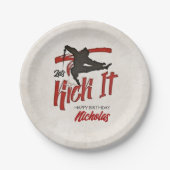 Ninja Birthday Pappteller (Vorderseite)