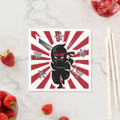 Ninja Birthday Party Dessert Napkins Serviette (Beispiel)