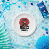 Ninja Birthday Party Pappteller (Party)