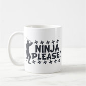 Ninja bitte kaffeetasse (Links)