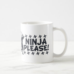 Ninja bitte kaffeetasse