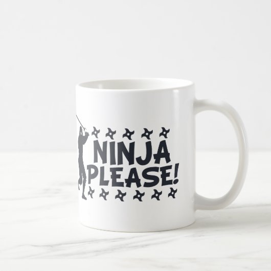 Ninja bitte kaffeetasse (Rechts)