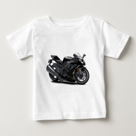 Ninja Black Bike Baby T-shirt (Vorderseite)