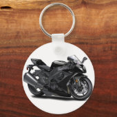 Ninja Black Bike Schlüsselanhänger (Vorderseite)