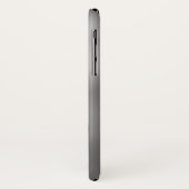 NINJA BLACK CAT Grau weiß Case-Mate iPhone Hülle (Hinten/Links)