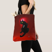 NINJA BLACK CAT Red Tasche (Von Nahem)