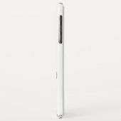 NINJA BLACK CAT White Case-Mate iPhone Hülle (Hinten/Links)
