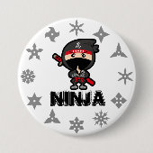 Ninja Boy Button (Vorderseite)