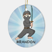 Ninja Boy Design Ornament (Links)