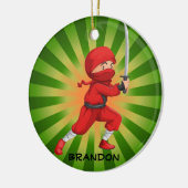 Ninja Boy Design Ornament (Links)